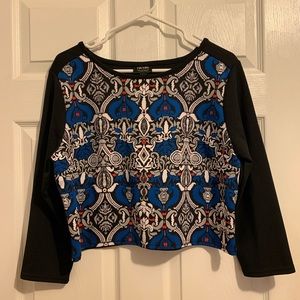Office style crop top